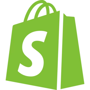 A green shopping bag on a black background perfect for web design.