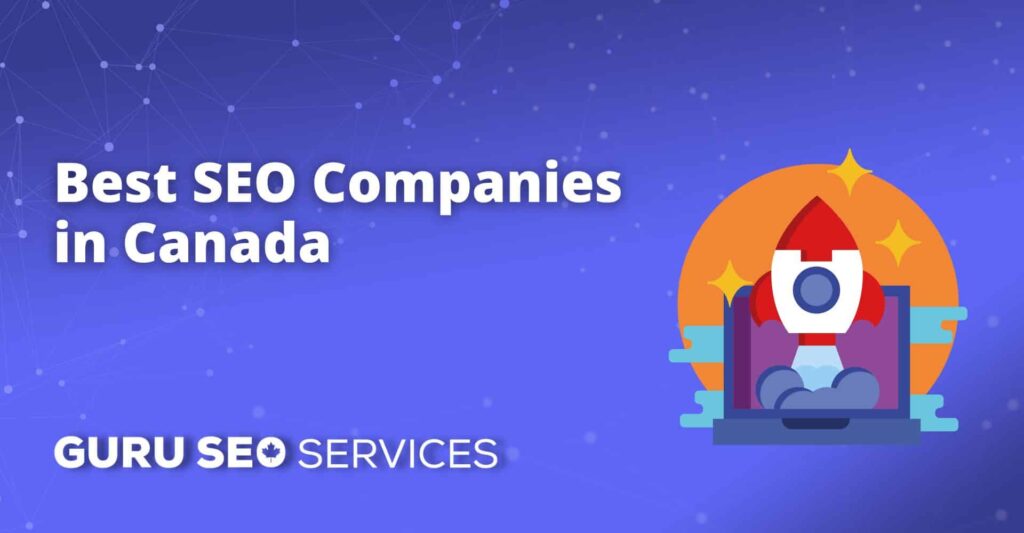 Top SEO companies in Canada offering web design and SEO services.