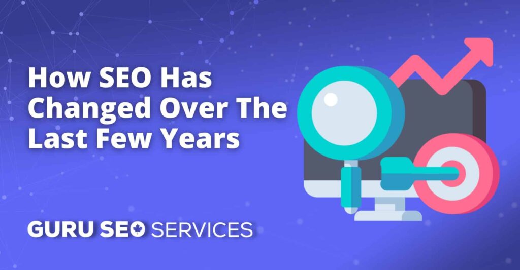 Explore how SEO has evolved over the past few years with a focus on web design and SEO services.