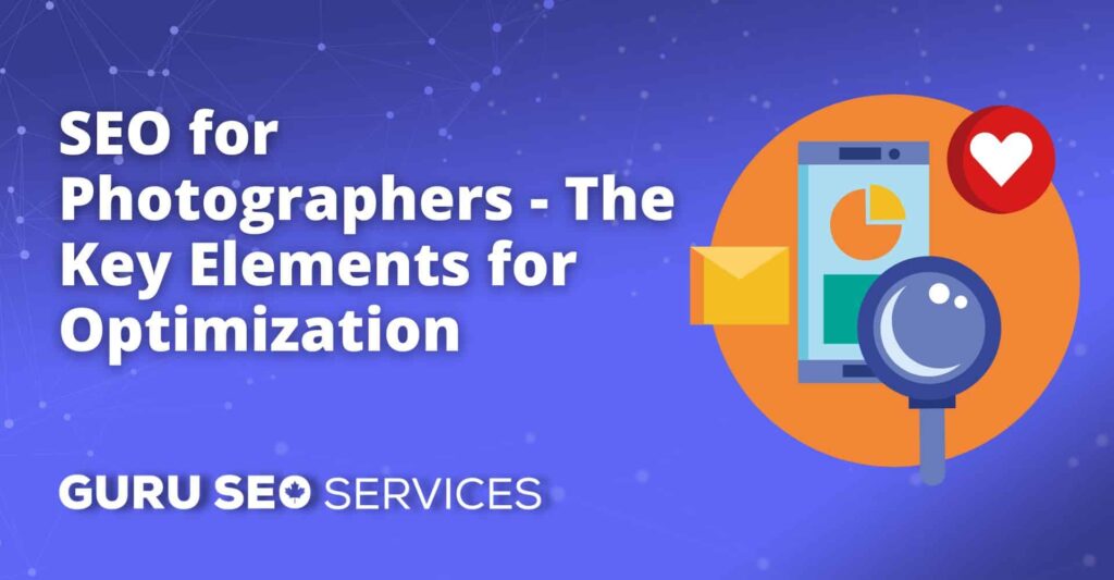 SEO for photographers is essential for optimizing their websites to improve visibility and attract more clients. The key elements for optimization services include web design and SEO services.
