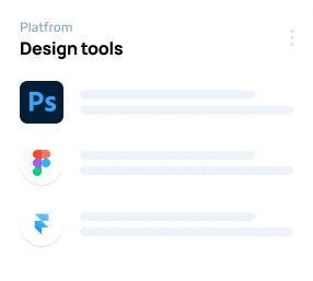 A screenshot of the design tools app on an iPhone, perfect for Web Design Services.